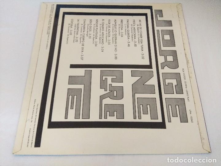 Discos de vinilo: VINILO/JORGE NEGRETE. - Foto 3