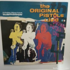 Discos de vinilo: SEX PISTOLS- THE ORIGINAL PISTOLS LIVE - UK LP 1989- VINILO COMO NUEVO.. Lote 207167606