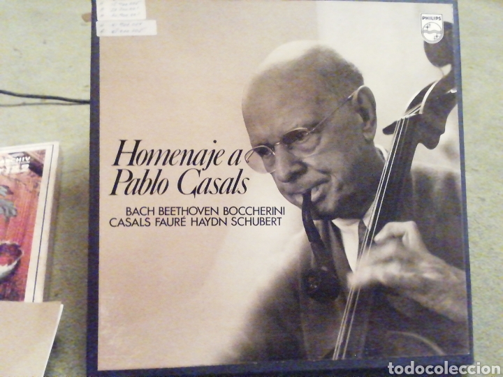 Discos de vinilo: Homenaje a Pablo Casals. - Foto 1