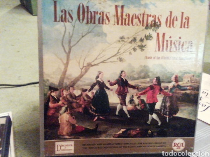 Vinyl-Schallplatten: Las obras maestras de la m&uacute;sica. RCA. 12 vinilos.