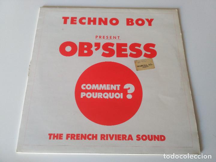 Discos de vinilo: ObSess - Comment ? Pourquoi ? - Foto 1