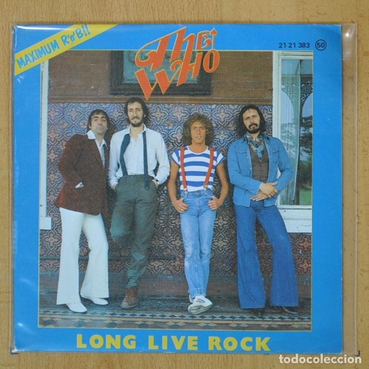 Discos de vinilo: THE WHO - LONG LIVE ROCK + 2 - EP - Foto 1