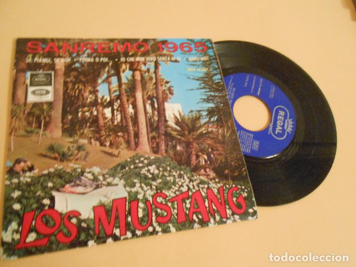 Discos de vinilo: SAN REMO 1965. EP. LOS MUSTANG - Foto 1