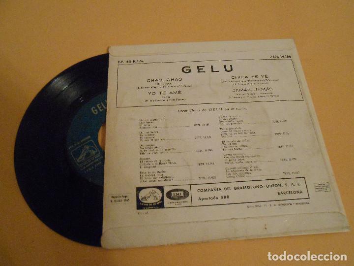 Discos de vinilo: GELU EP. - DOWN TOWN + 3 -. 1965 - Foto 2