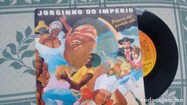 Discos de vinilo: SINGLE ( VINILO) DE JORGINHO DO IMPERIO A&Ntilde;OS 80 - Foto 1