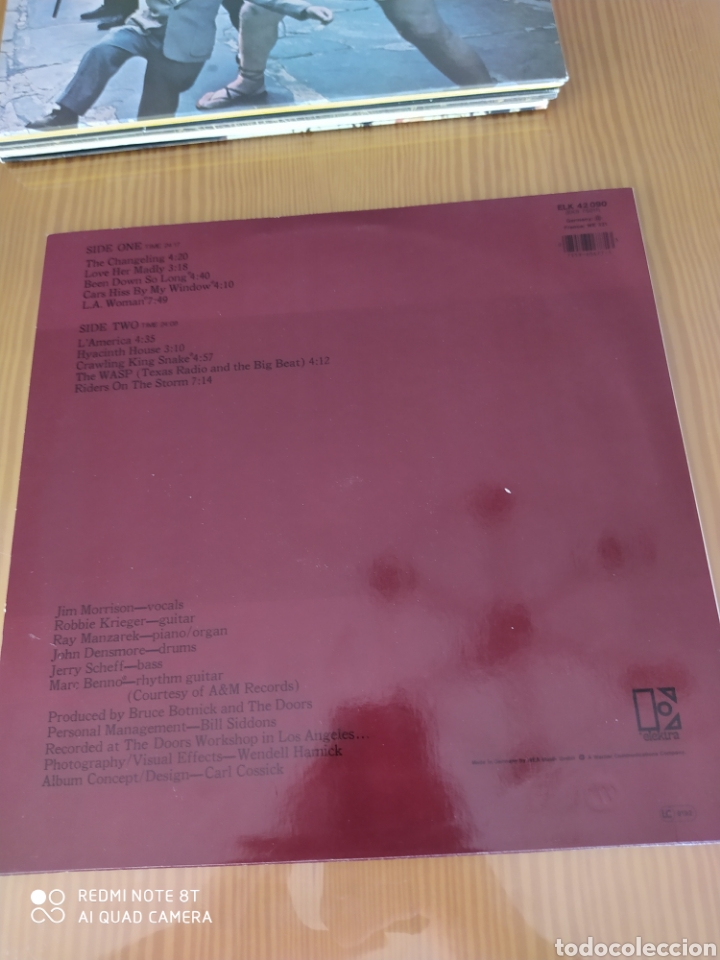 Discos de vinilo: Disco vinilo LP THE DOORS - Foto 2