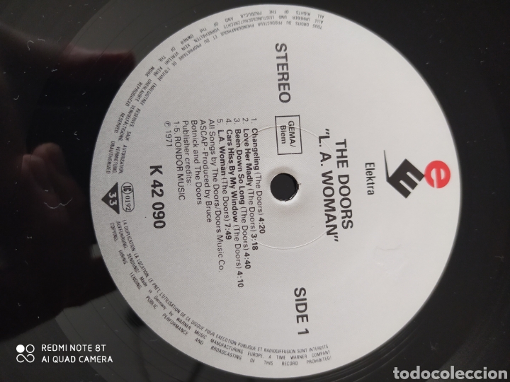 Discos de vinilo: Disco vinilo LP THE DOORS - Foto 3