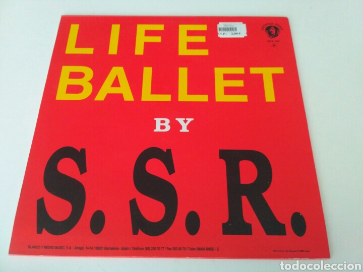Discos de vinilo: S.S.R. - Life Ballet - Foto 2