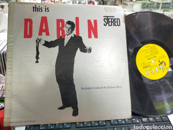 Discos de vinilo: Bobby darin lp this IS darin u.s.a. escuchado - Foto 1