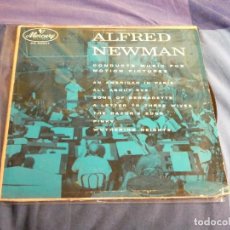 Discos de vinilo: LP USA CIRCA 1958 ALFRED NEWMAN CONDUCTS MUSIC FOR MOTION PICTURES ESTADO RAZNABLE PARA SU EDAD. Lote 207325317