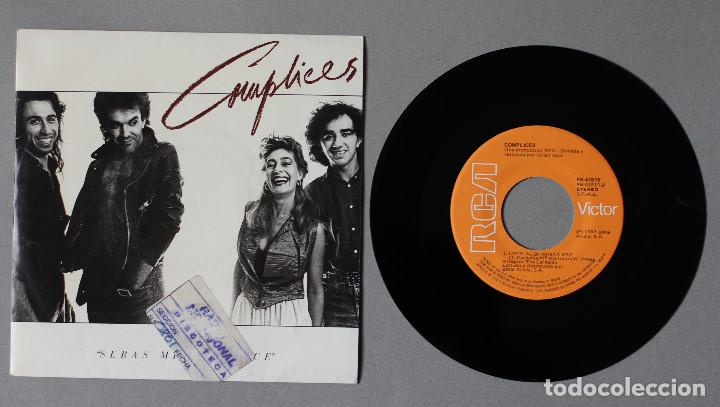 Discos de vinilo: COMPLICES// SERAS MI COMPLICE// SINGLE// 1987// RCA - Foto 3