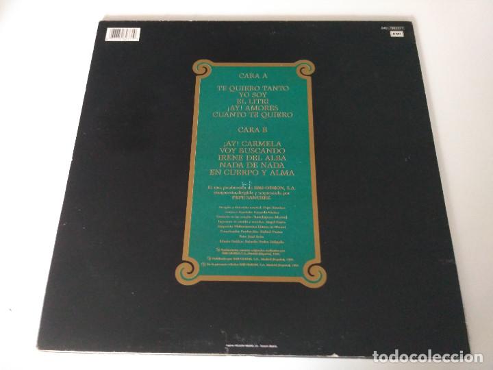 Discos de vinilo: IRENE DEL ALBA - EN CUERPO Y ALMA - Foto 2