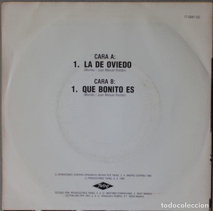 Discos de vinilo: TRANQUILITOS// LA DE OVIEDO// SINGLE// 1989// TWINS - Foto 2
