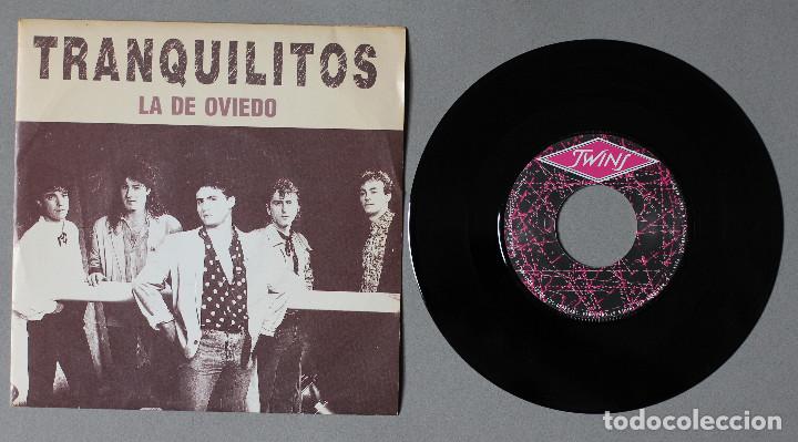 Discos de vinilo: TRANQUILITOS// LA DE OVIEDO// SINGLE// 1989// TWINS - Foto 3