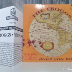 Discos de vinilo: THE TROGGS -DON´T YOU KNOW [[INCLUYE CARTA DE PRESENTACIÓN DISCOGRÁFICA]] MAXI 7” 45RPM (1992). Lote 207378018