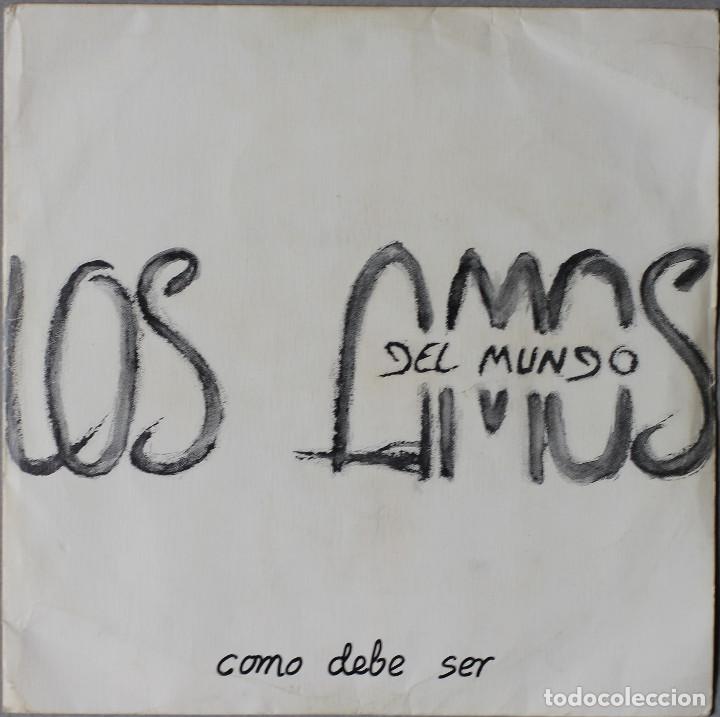 Discos de vinil: LOS AMOS DEL MUNDO// COMO DEBE SER// SINGLE PROMOCIONAL// 1989// INTERMITENTE