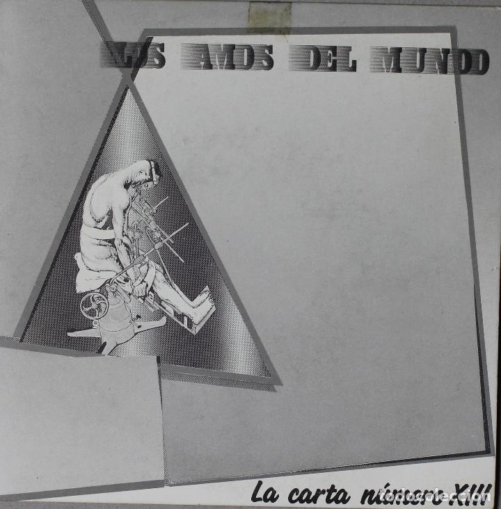 Discos de vinil: LOS AMOS DEL MUNDO// LA CARTA NUMERO XIII// SINGLE// 1987// FONOMUSIC
