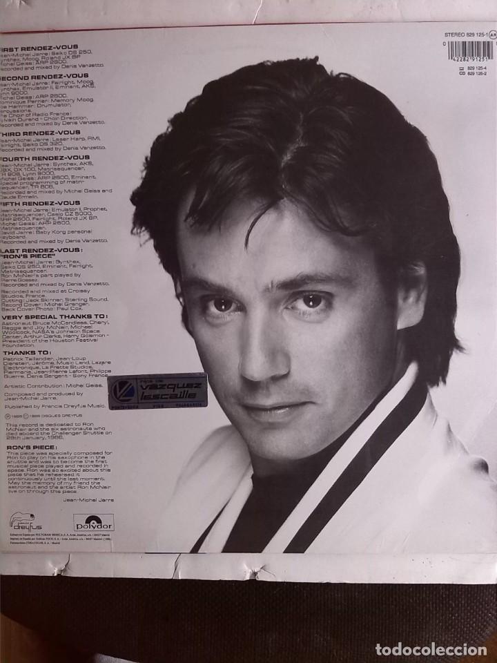 Discos de vinilo: JEAN MICHAEL JARRE - RENDEZ-VOUS 1986 - Foto 2