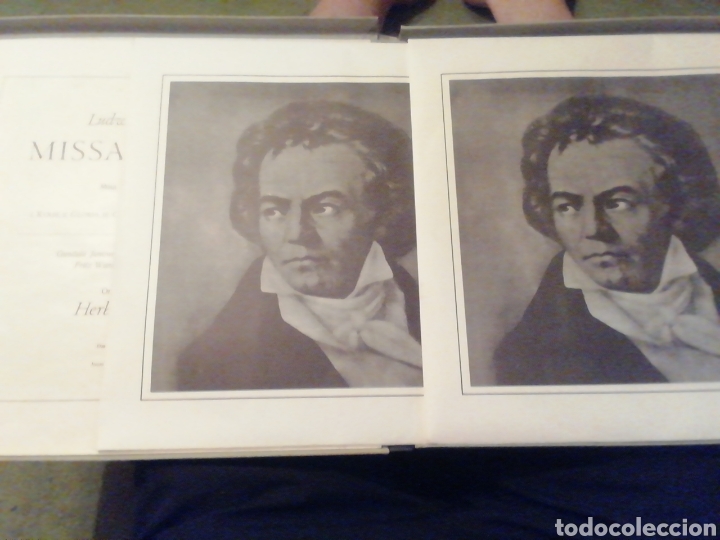 Discos de vinilo: Beethoven. Missa Solemnis. Vinilo. Karajan - Foto 2