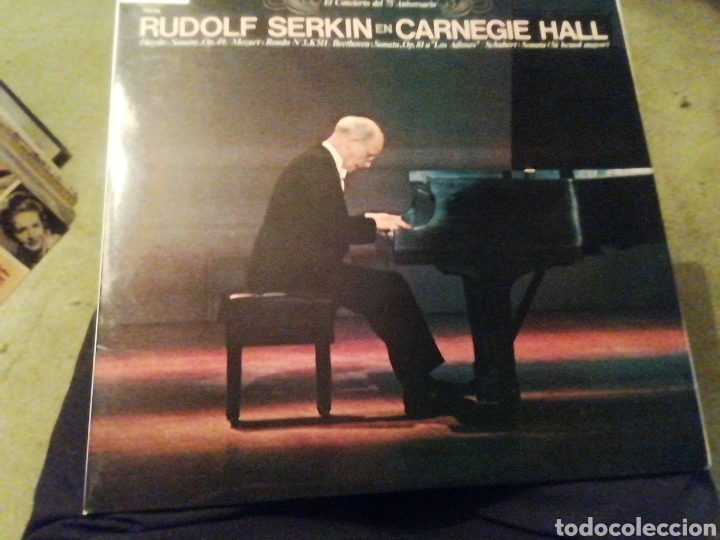 Discos de vinilo: Rudolf Serkin en Carnegie Hall. Vinilo. Dos discos. - Foto 1