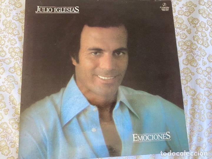 Discos de vinilo: LP JULIO IGLESIAS-EMOCIONES - Foto 1