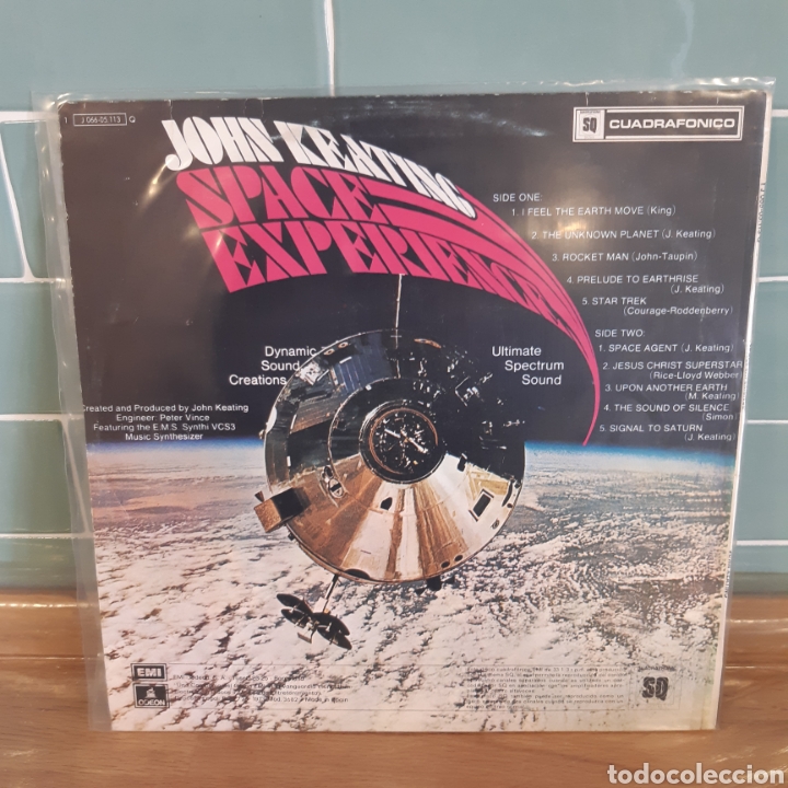 Discos de vinilo: John Keating Space experience LP (1973) - Foto 2
