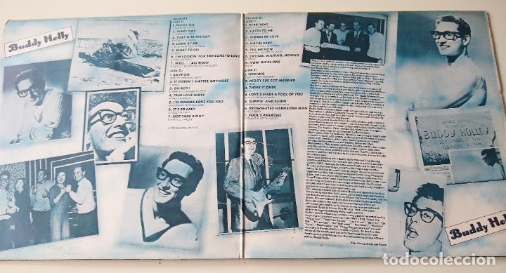 Discos de vinilo: BUDDY HOLLY. ALL TIME GREATEST HITS. GATEFOLD. 2 LP - Foto 2