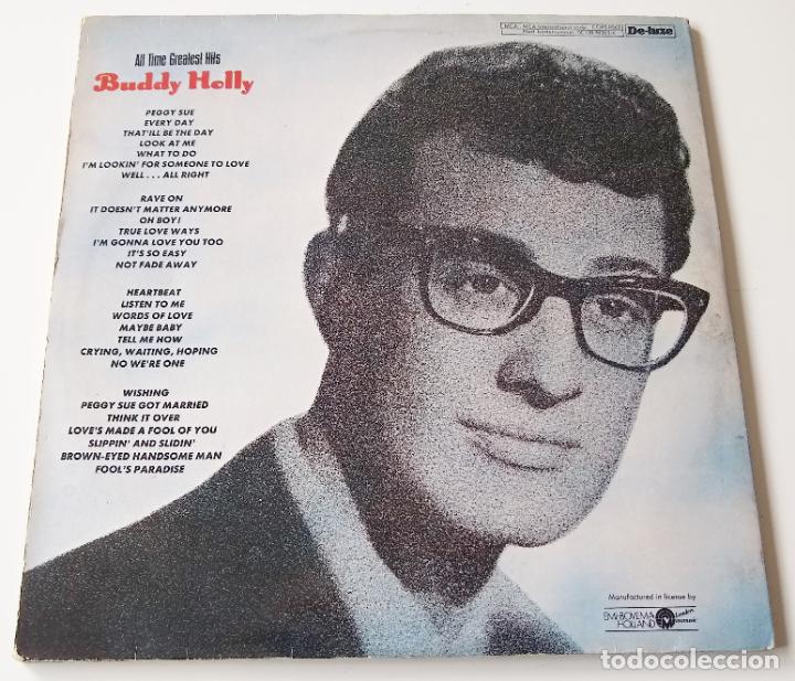 Discos de vinilo: BUDDY HOLLY. ALL TIME GREATEST HITS. GATEFOLD. 2 LP - Foto 3