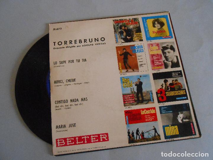 Discos de vinilo: EP TORREBRUNO. - MARIA JOS&Eacute; + 3 - 1966 - Foto 2