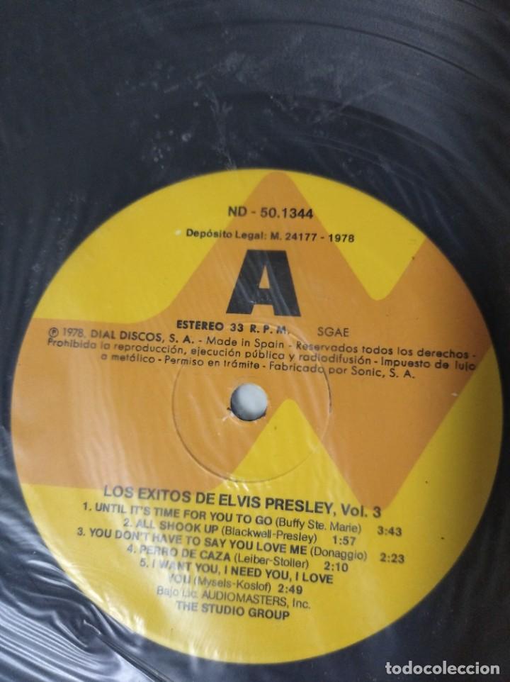 Discos de vinilo: STUDIO GROUP - ELVIS PRESLEY - LOS EXITOS VOL.3 - DIAL DISCOS 1978 - Foto 1