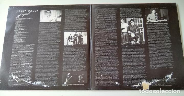 Discos de vinilo: BUDDY HOLLY. LEGEND. 2LP. GATEFOLD. MCA CORAL - Foto 3