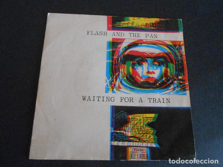 Discos de vinilo: FLASH AND THE PAN. SINGLE - WAITING FOR A TRAIN - WAITING FOR A TRAIN - 1983 - Foto 1