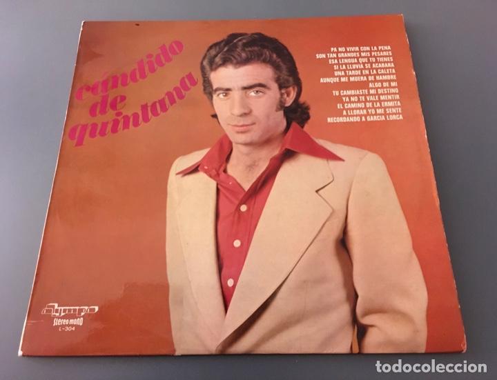 Vinyl-Schallplatten: LP C&aacute;ndido de Quintana - Olympo 1975