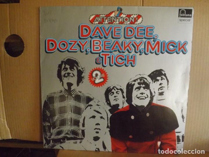 Discos de vinilo: DAVE DEE ,DOZY,BEAKY,MICK & TICH ---- ATTENTION ! VOL. 2 - Foto 1