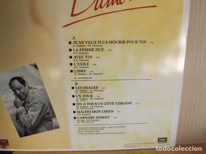 Discos de vinilo: CHARLES DUMONT----- LIBRE - Foto 2