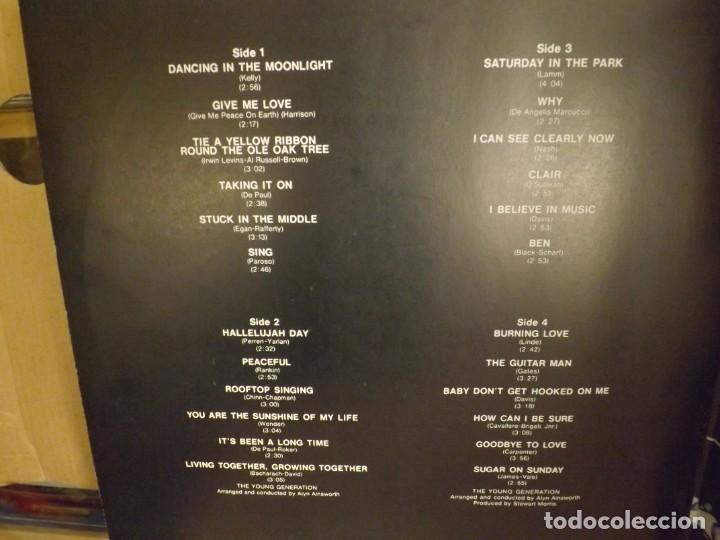Discos de vinilo: THE YOUNG GENERATION ----- GIVE ME LOVE - Foto 2