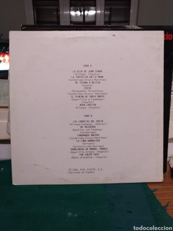 Discos de vinilo: Juanito Valderrama. Dial discos 1985 - Foto 2
