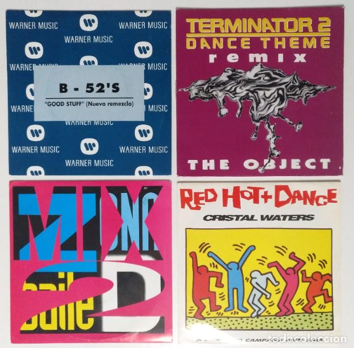 [[ LOTE 7” 45RPM ]] THE B-52'S / THE OBJECT -TERMINATOR 2 THEME / ZONA DE BAILE 2 / RED HOT & DANCE