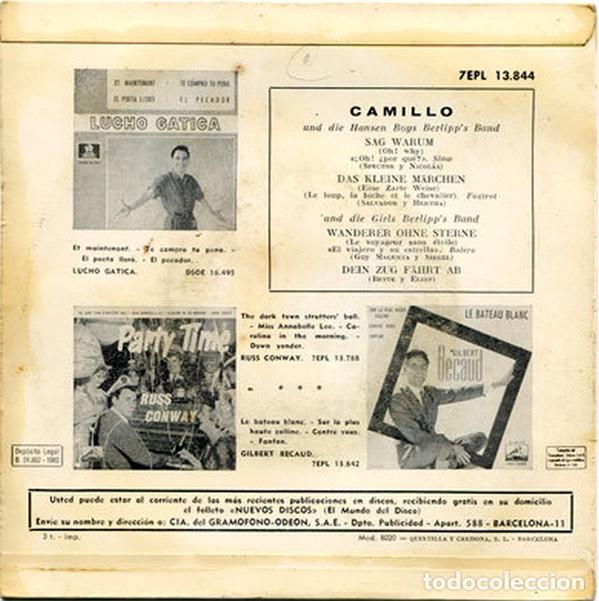Discos de vinilo: Sag Warum - Camillo Felgen - Foto 2