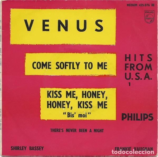 Discos de vinilo: Venus - Frankie Vaughan / Shirley Bassey - Foto 1