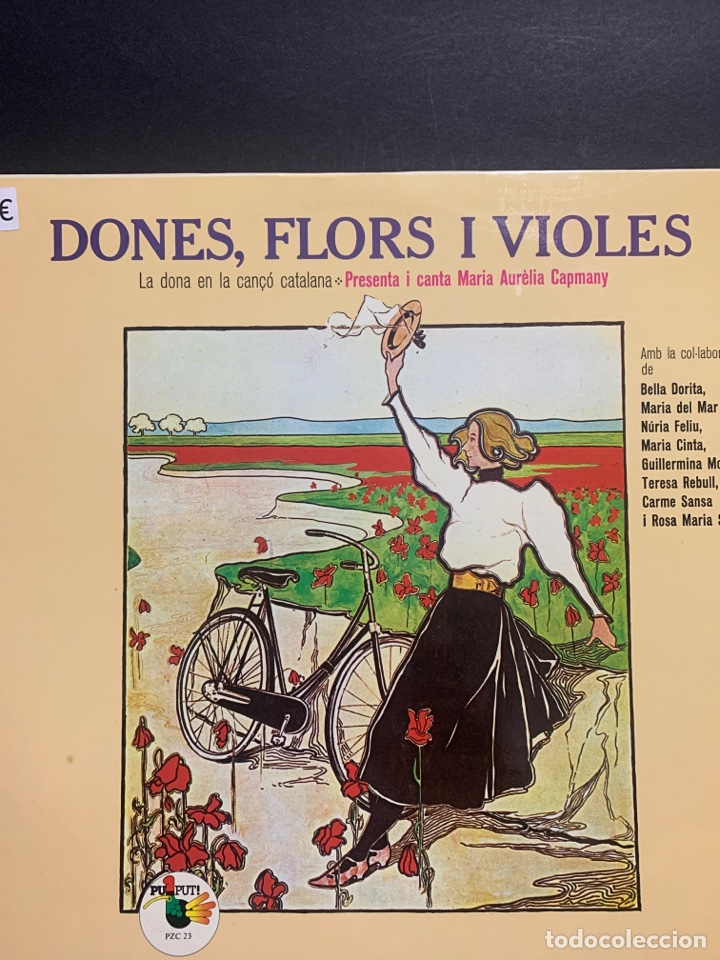Discos de vinilo: (VIN626) DONES FLORS I VIOLES ( vinilo Segunda mano )