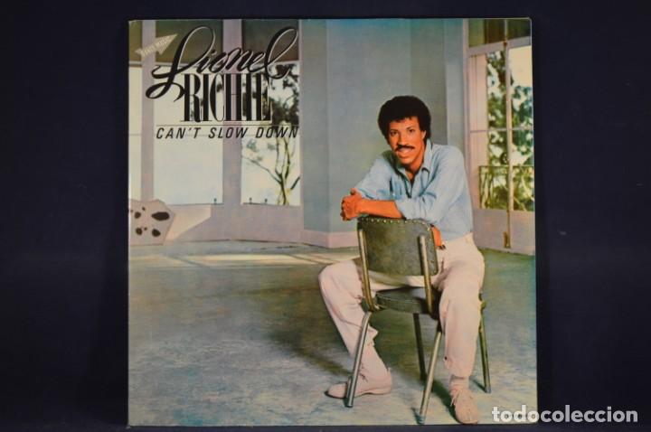 Discos de vinilo: LIONEL RICHIE - CAN&acute;T SLOW DOWN - LP - Foto 1