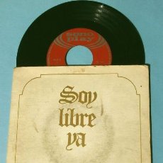Discos de vinilo: LUIS AGUILE (SINGLE 1969) SOY LIBRE YA ( CANCIÓN INSPIRADA EN LA MUERTE DE MARTIN LUTHER KING)
