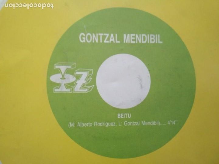 Discos de vinilo: GONTZAL MENDIBIL BEITU SINGLE - Foto 1