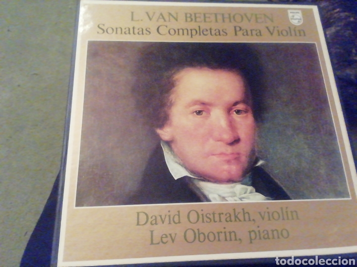 Discos de vinilo: Beethoven. Sonatas completas para violin. Vinilo. 4 discos. - Foto 1