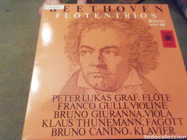 Discos de vinilo: Beethoven. Trios flauta. vinilo. - Foto 1