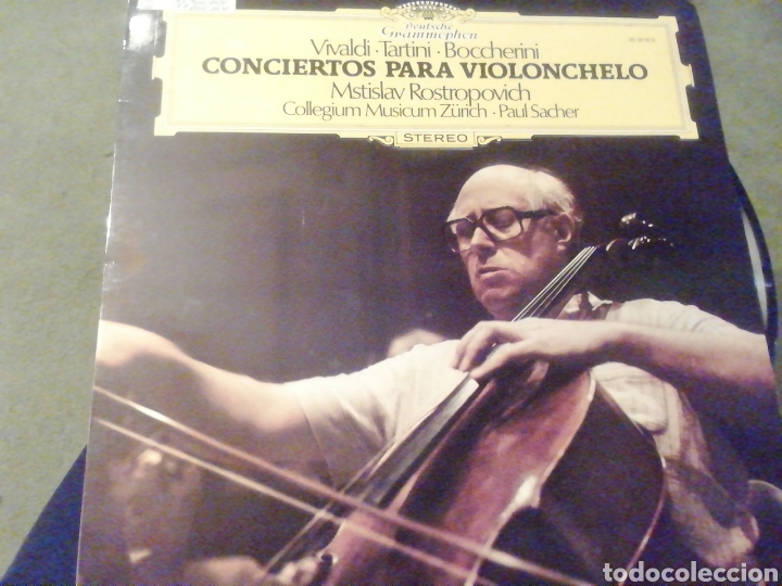 Discos de vinilo: Conciertos para violonchelo. Rostropovich. vinilo - Foto 1