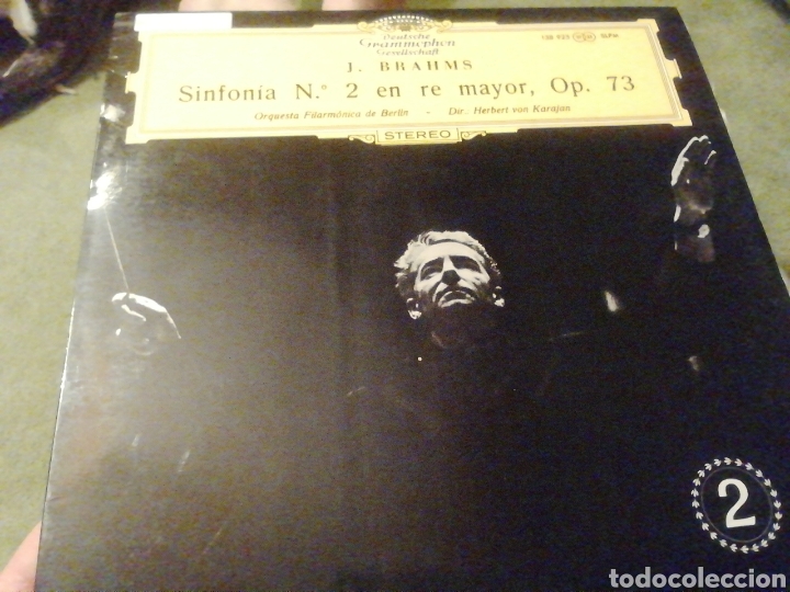 Discos de vinilo: Brahms. Sinfon&iacute;a n&uacute;mero 2. Vinilo. - Foto 1