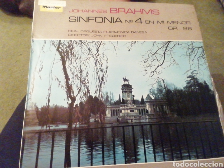 Discos de vinilo: Brahms. Sinfon&iacute;a n&uacute;mero 4 - Foto 1