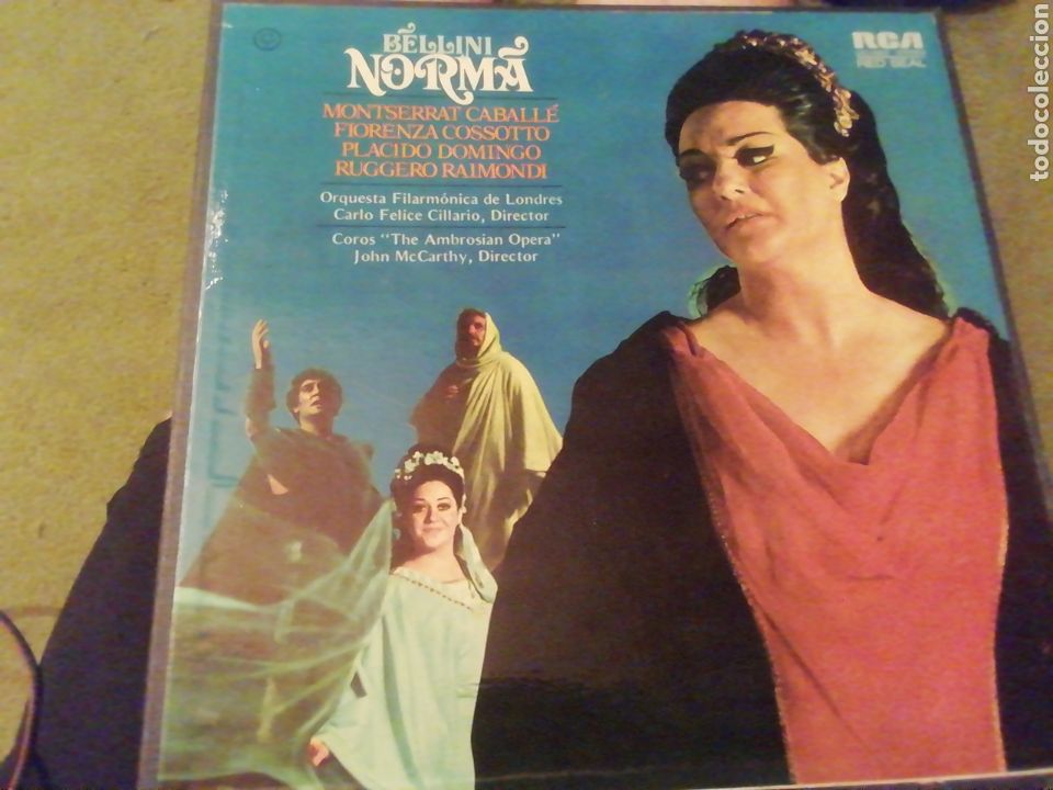 Discos de vinilo: Bellini Norma. Vinilo. 3 discos. - Foto 1